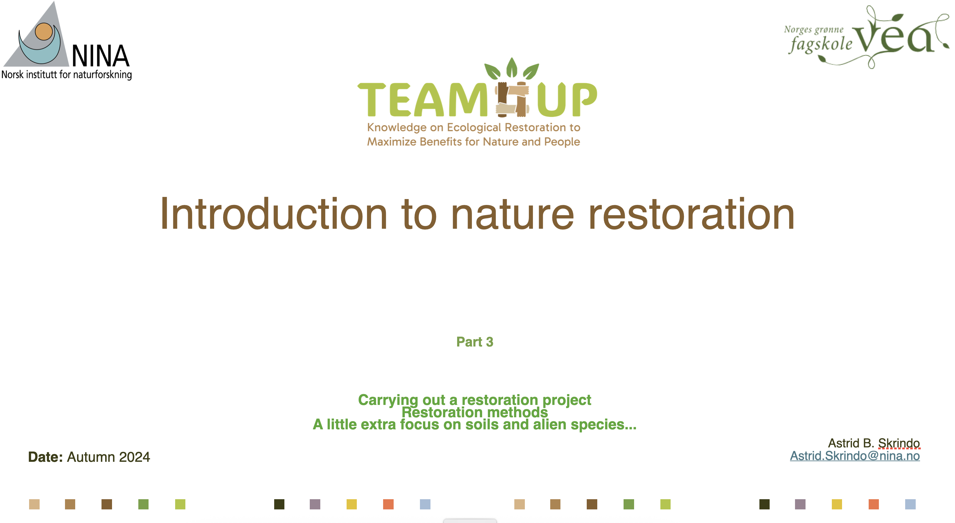 Nature Restoration - Part 3