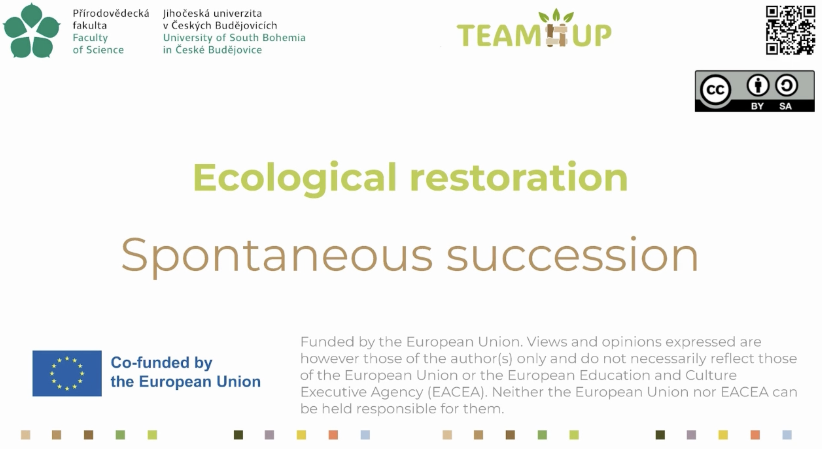 Ecological Restoration - Spontaneous Succession