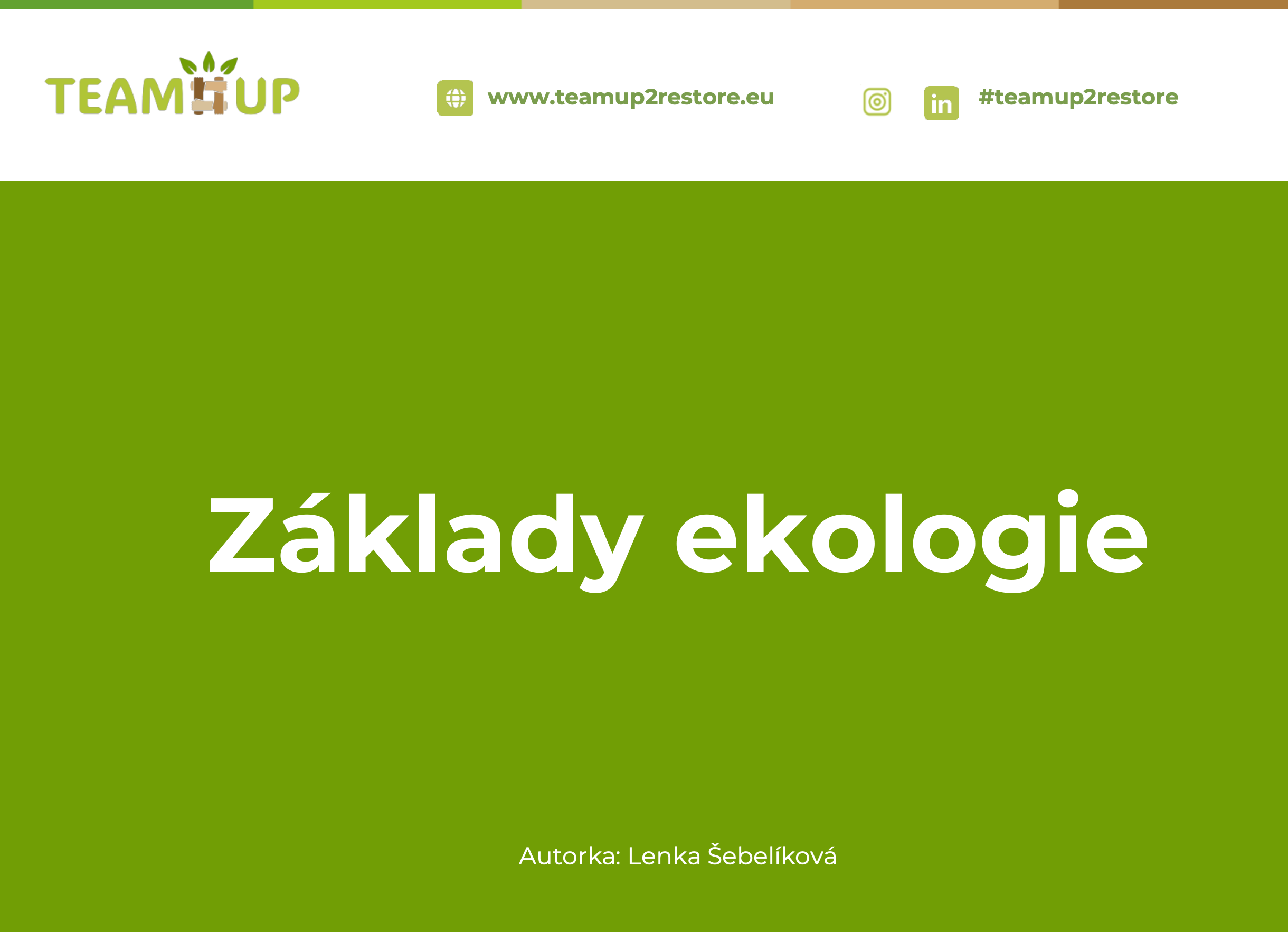 Základy ekologie