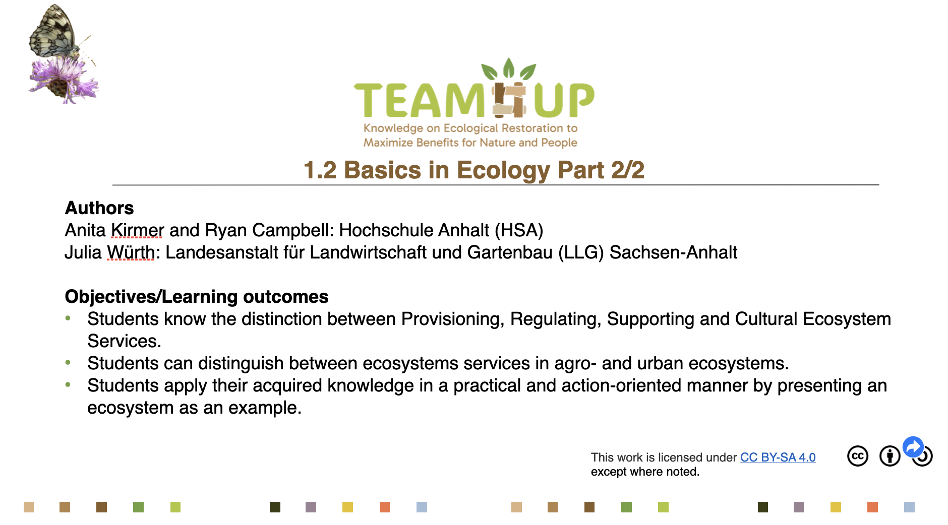 Basics in Ecology (Part 2)